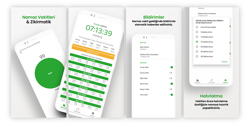 Almanya Namaz Vakitleri 2024 App